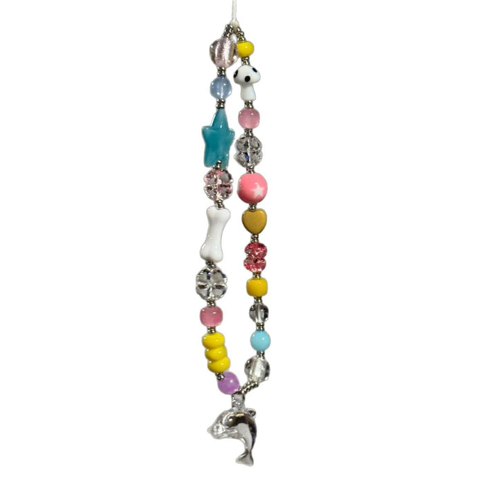 Whimsical Bead Charm Necklace Kalsten