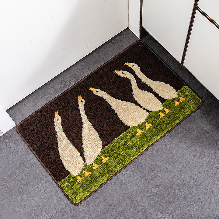 Cat-Themed Welcome Mat
