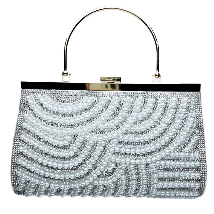 Decorative Pearl Handbag