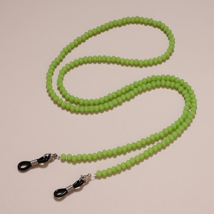 Dual-Strand Gemstone Glasses Chain kalsten