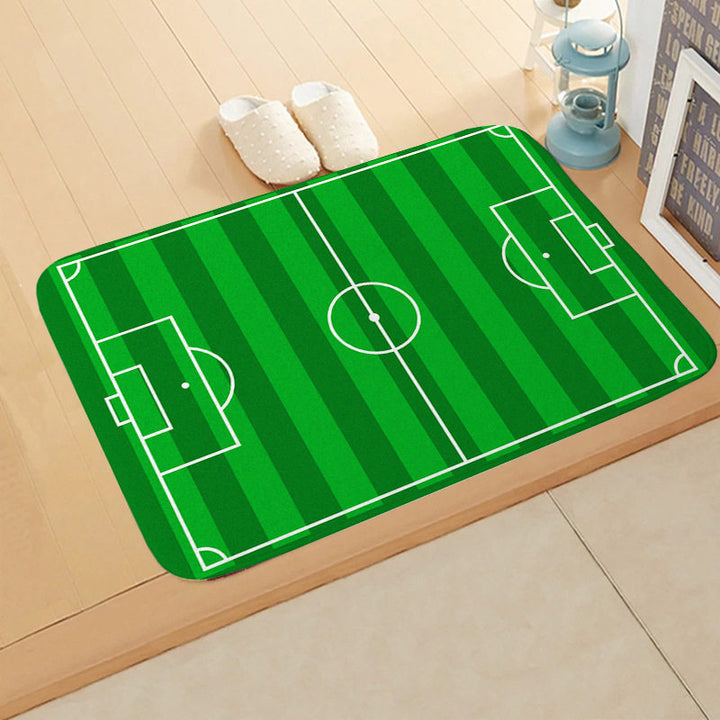 Football-Themed Indoor Mat