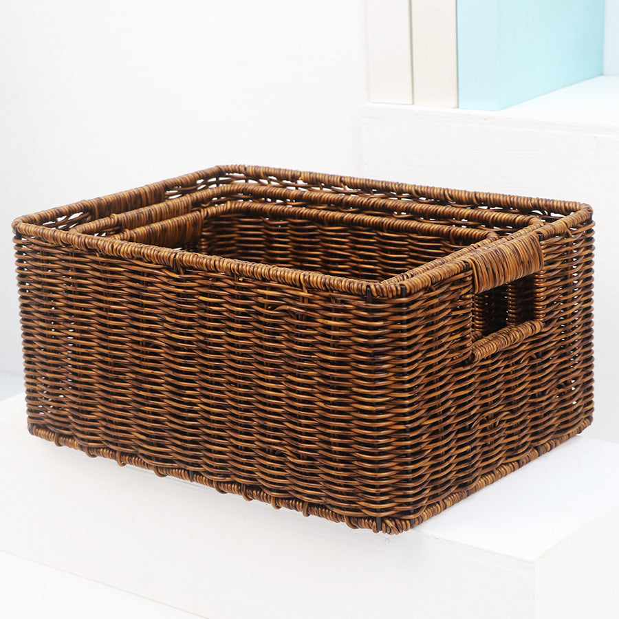 Rectangular Woven Storage Box Kalsten