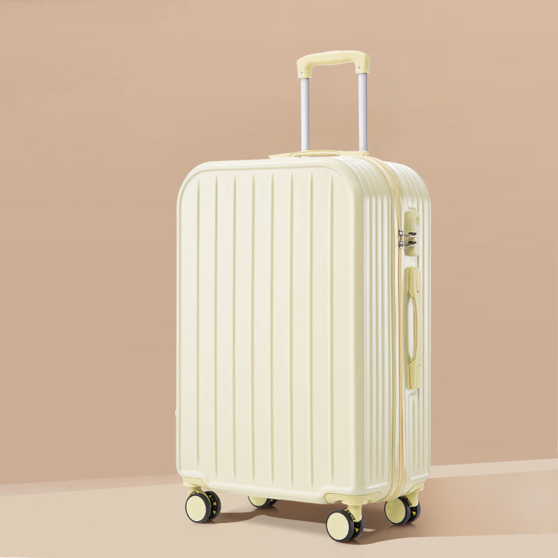 lightweight ABS hardshell spinner suitcase with telescopic handle and matching cosmetic case Kalsten