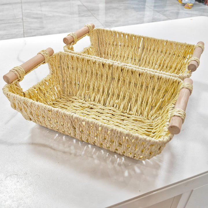 Stylish Handwoven Storage Basket Kalsten