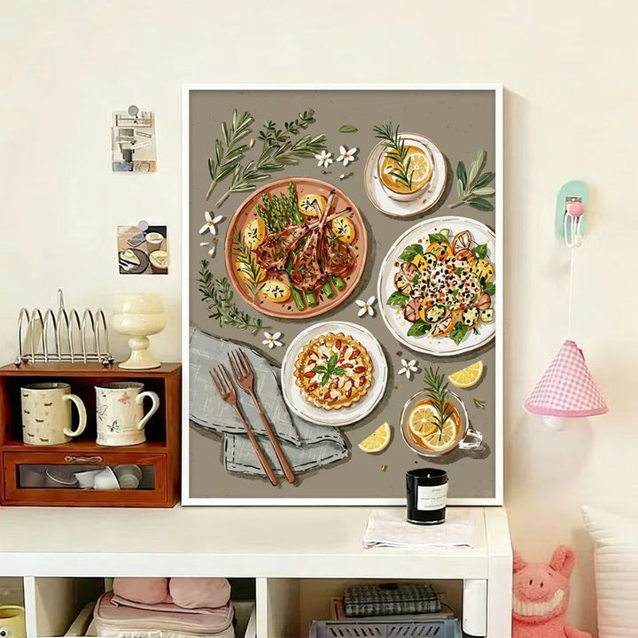 Culinary-Themed Decorative Wall Art Kalsten