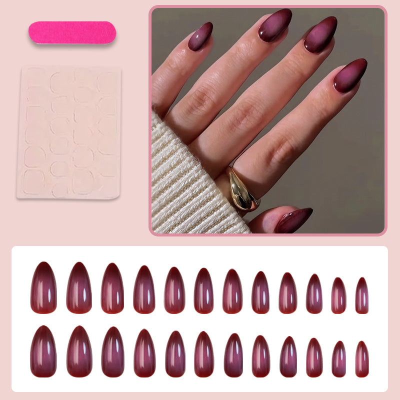 Artificial Nail Set with Versatile Designs and Luxurious Shine Kalsten