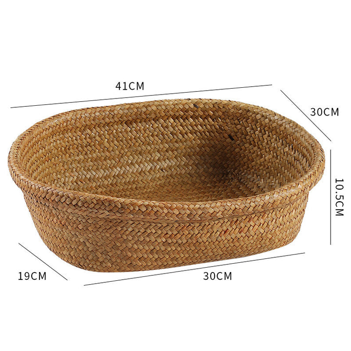 Natural Woven Serving Basket Kalsten