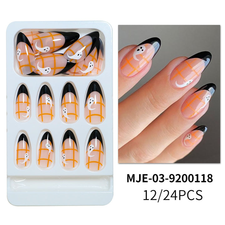 Artistic Abstract Press-On Nail Set Kalsten