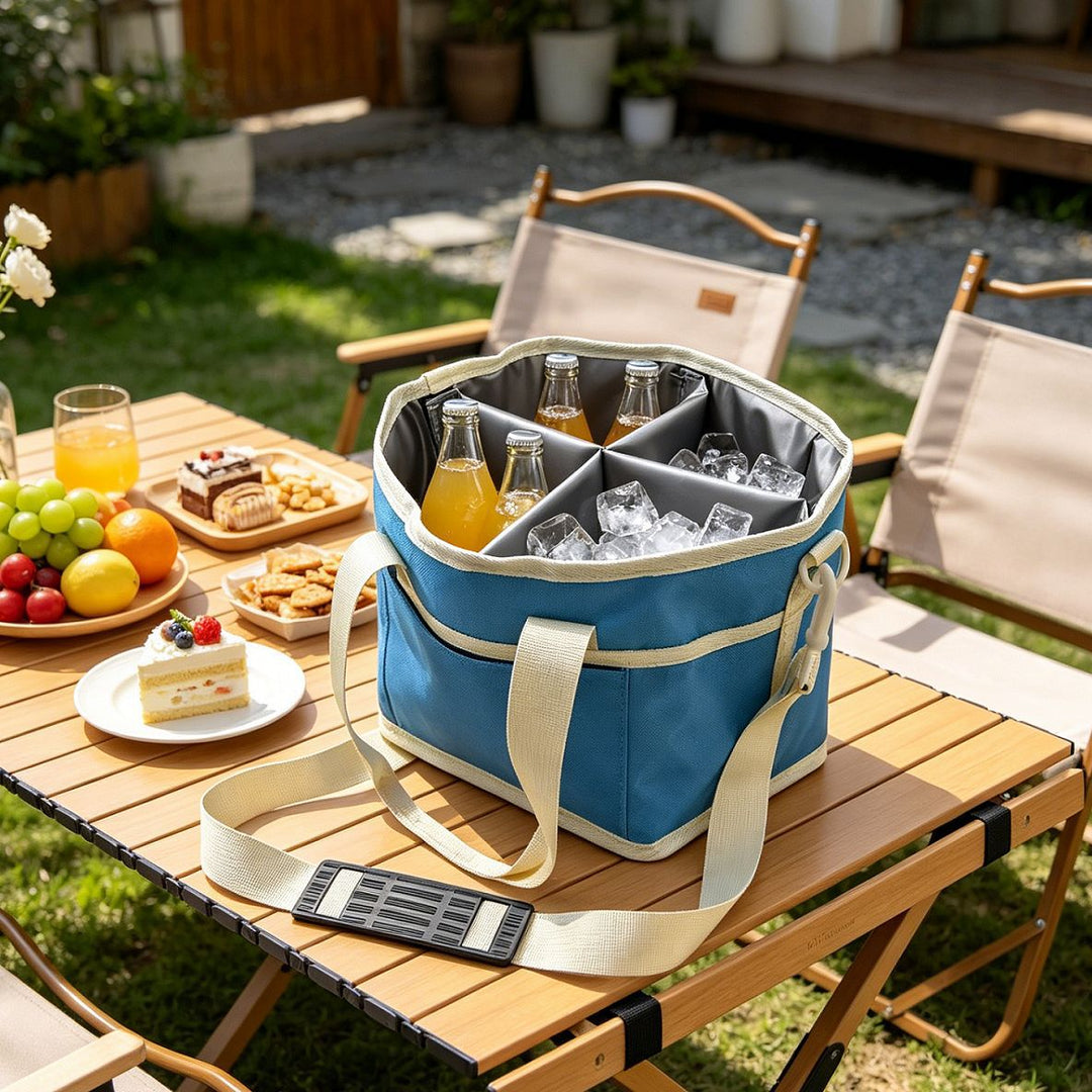 Insulated cooler bag with multiple compartments Kalsten