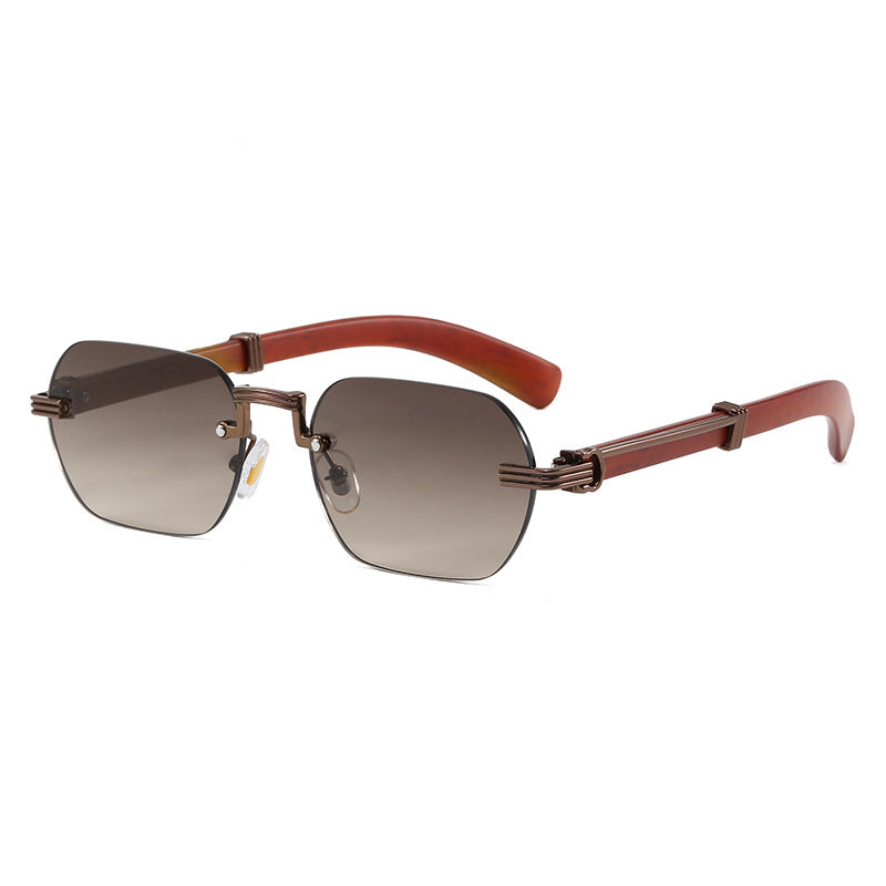 Women's Geometric Designer Sunglasses with Luxurious Metal Frame Kalsten