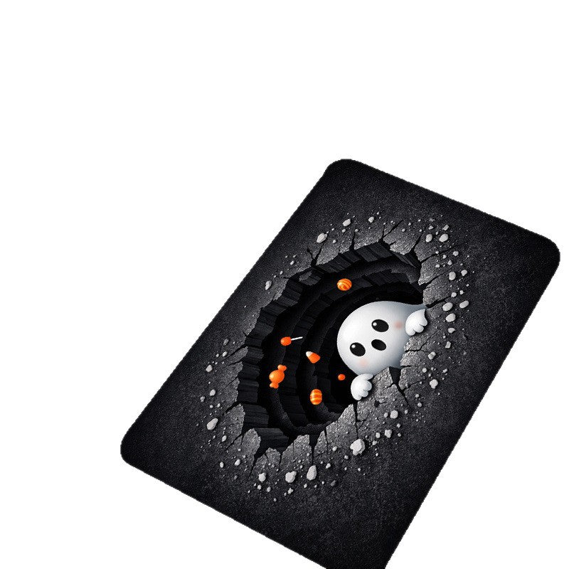 Fun Ghost-Themed Indoor Doormat Kalsten