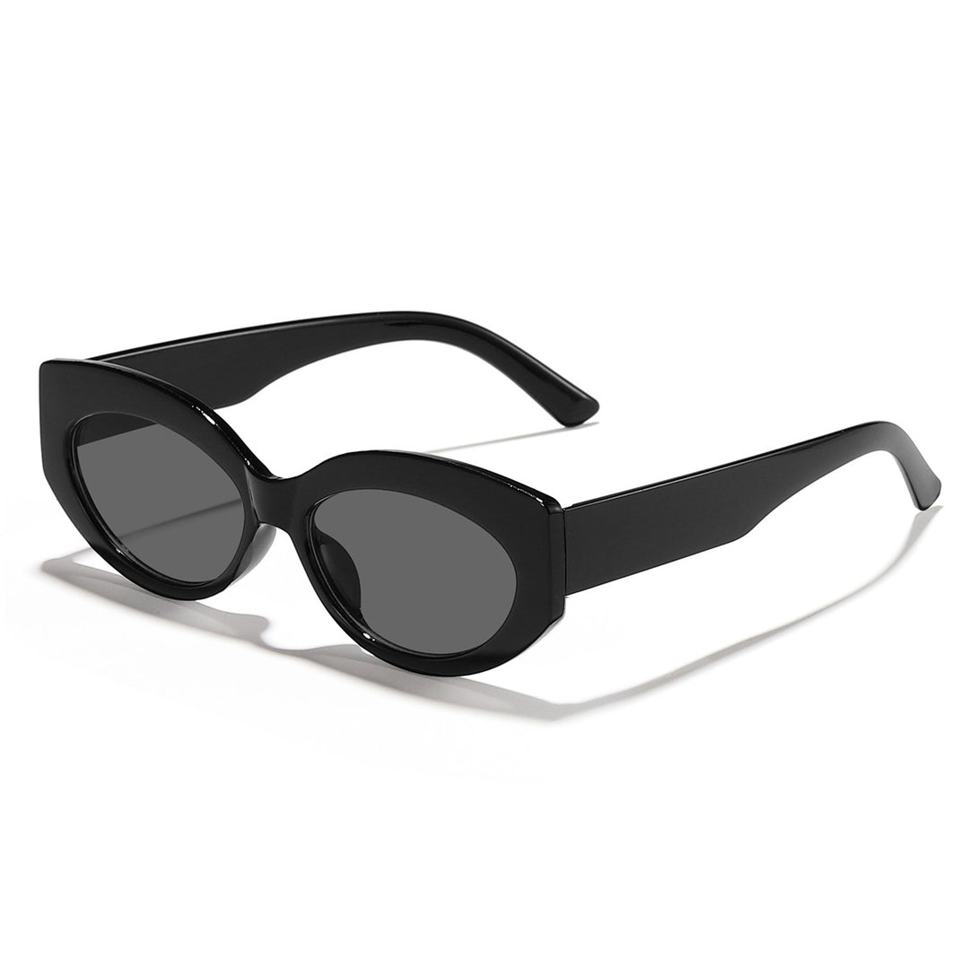 Ladies Cat-Eye Sunglasses with Playful Transparency Design Kalsten