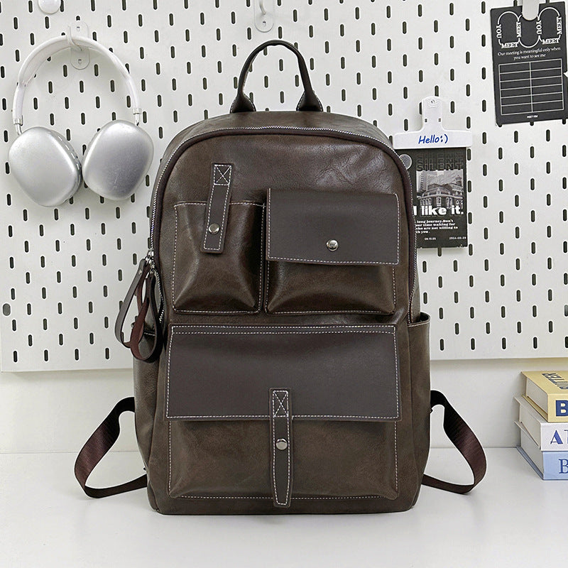 Classic Leather Rucksack