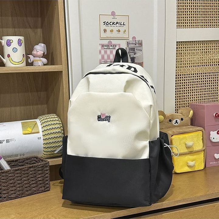 Playful backpack with embroidered Kalsten motif