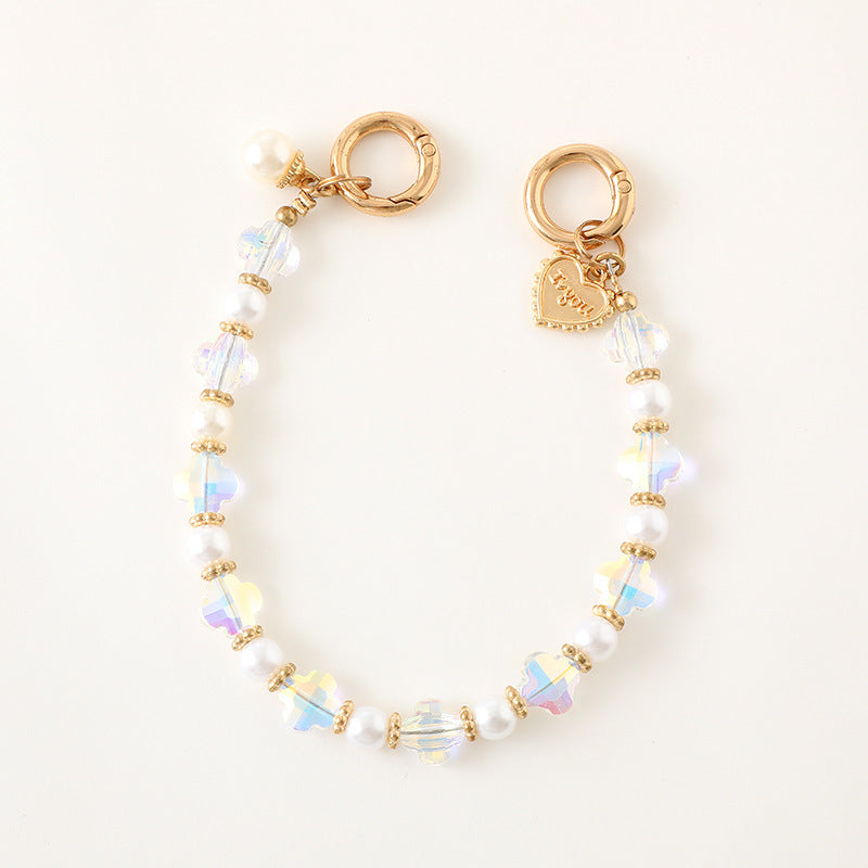 Chic Beaded Charm Keychain Kalsten