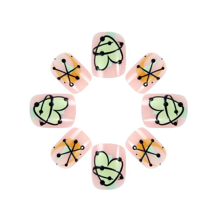 Artistic Abstract Nail Art Kalsten