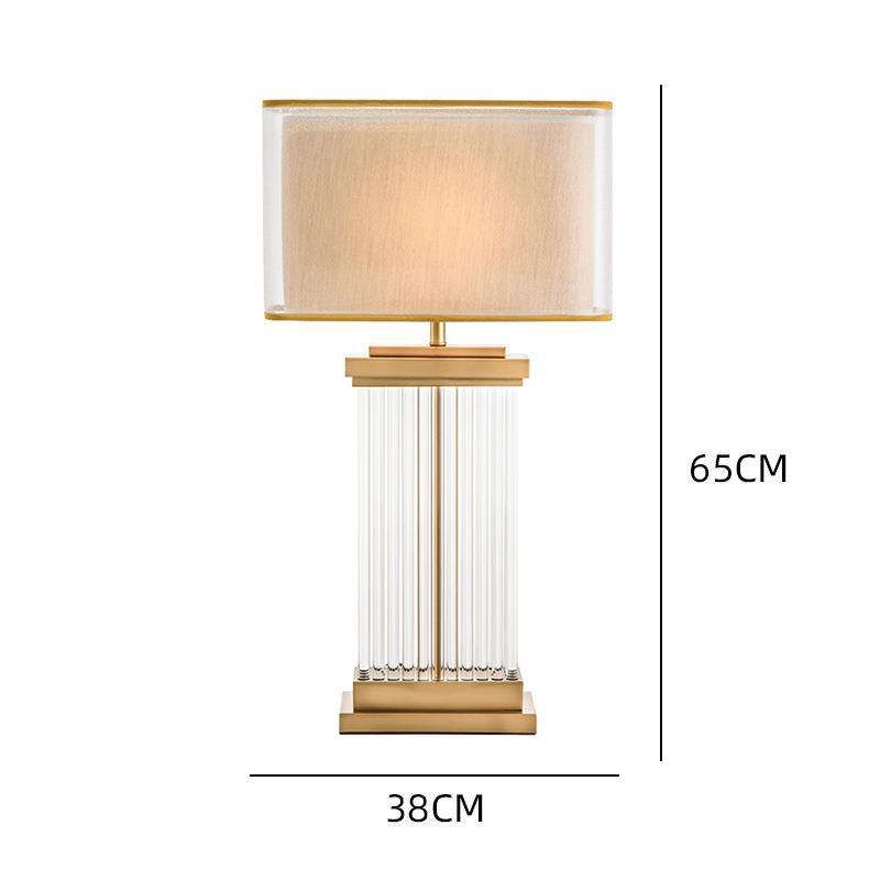 Elegant Crystal Table Lamp