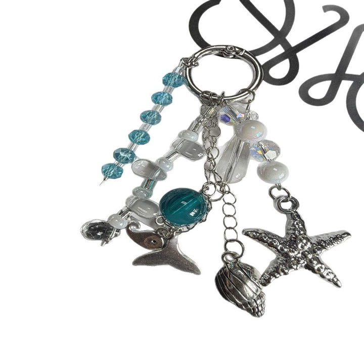 Decorative Beach-Themed Charm Keychain Kalsten