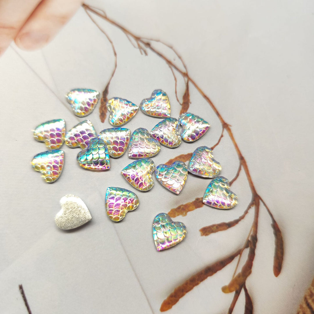 Sparkling Heart-Shaped Decoration Stones Kalsten