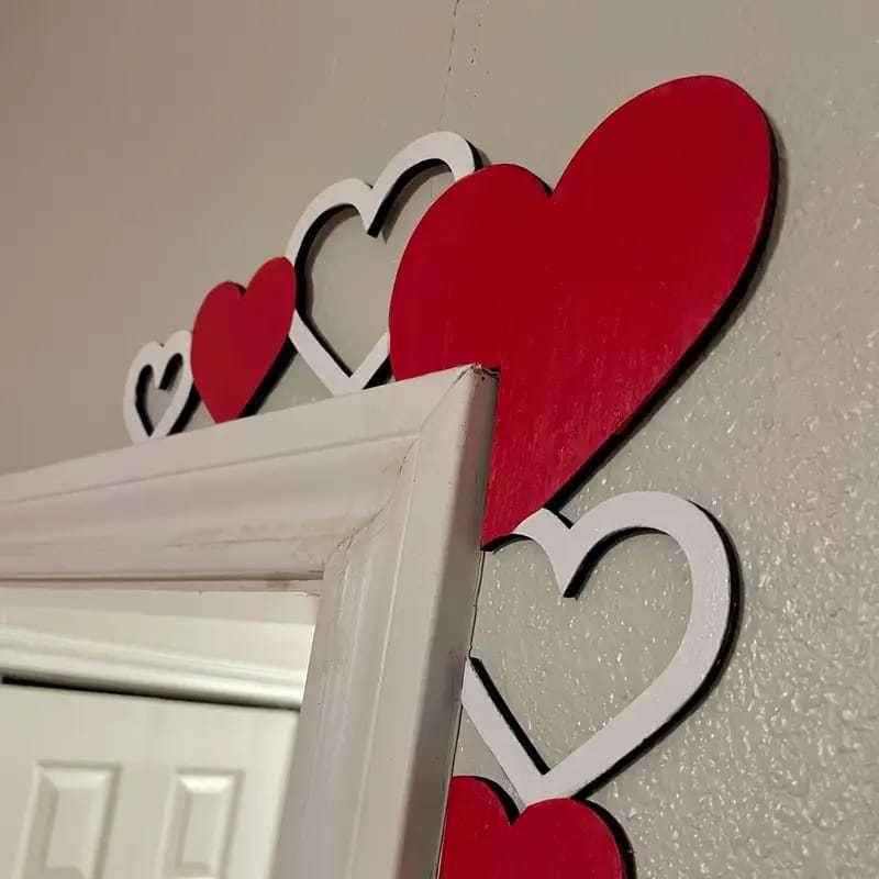 Heart-Shaped Decorative Wall Art