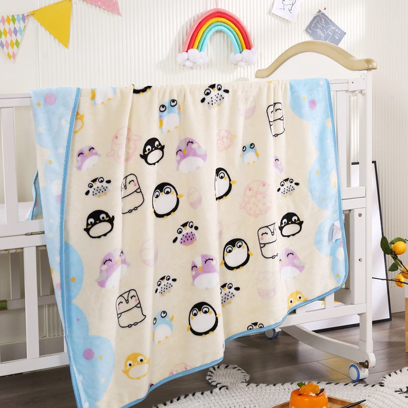 Children's Cartoon Character Fleece Blanket Kalsten