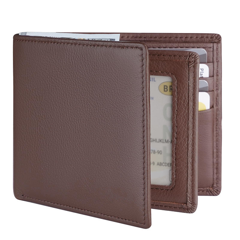 Dual-Compartment Leather Wallet Kalsten