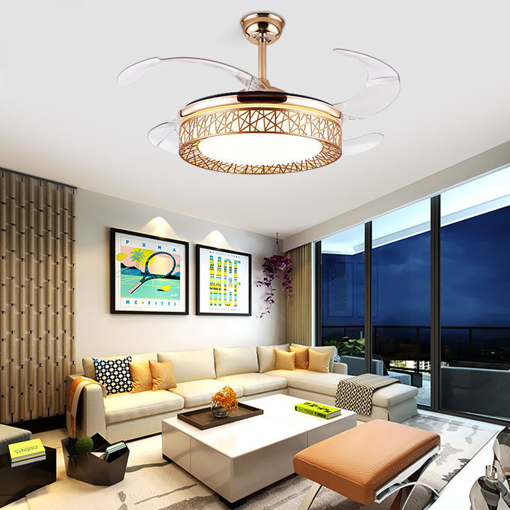 Contemporary Ceiling Fan Light Fixture