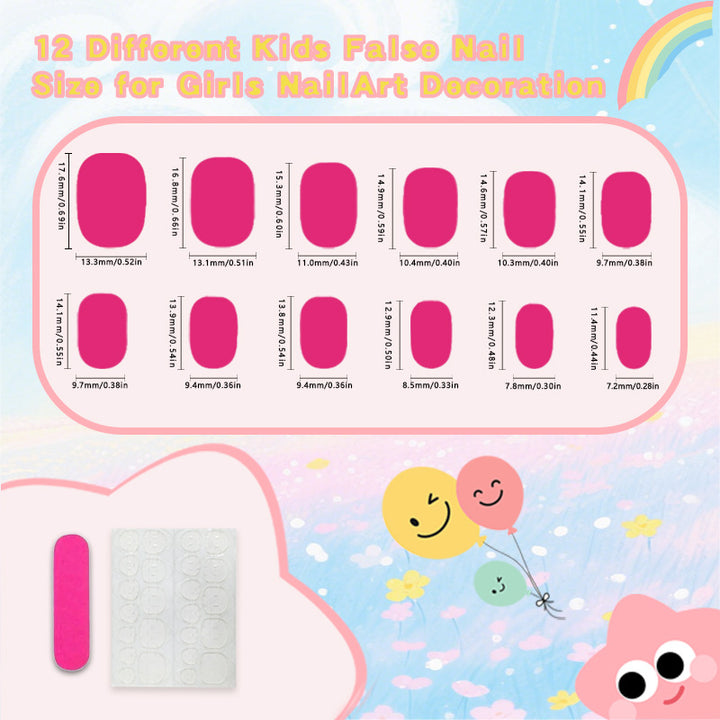Nail art set with playful flamingo and stripe patterns Kalsten