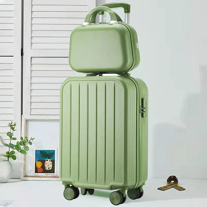 Stylish Luggage Set with Convertible Satchel Kalsten