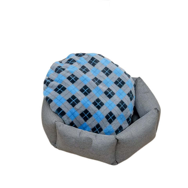 Cozy Hexagonal Dog Bed