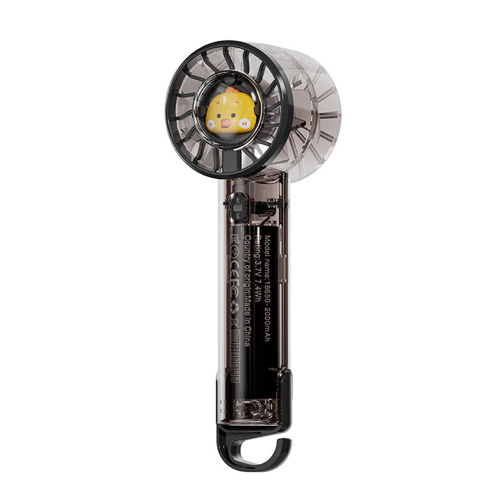 Women portable mini-hand fan with LED mood light Kalsten
