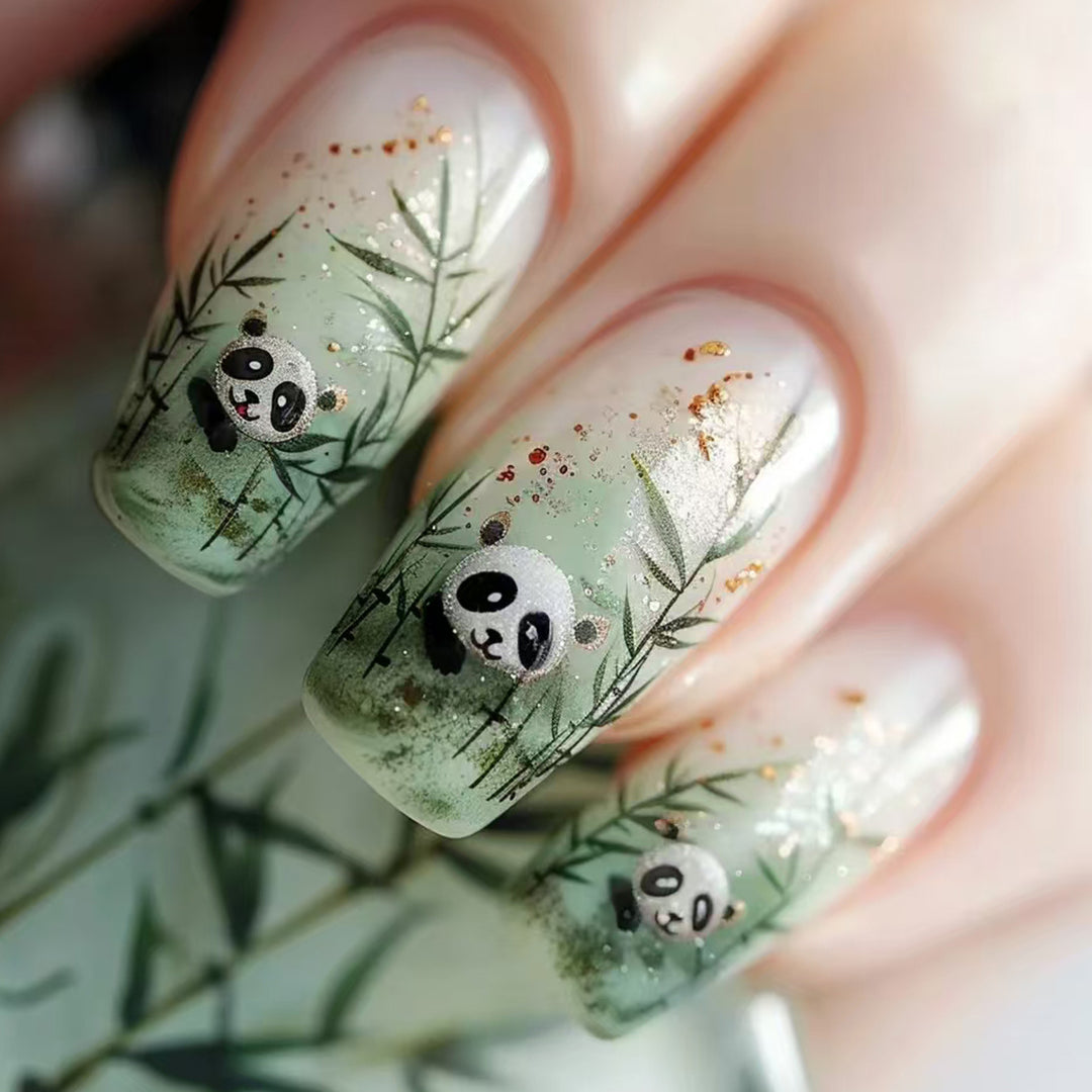 Artistic Panda Nail Art Kit