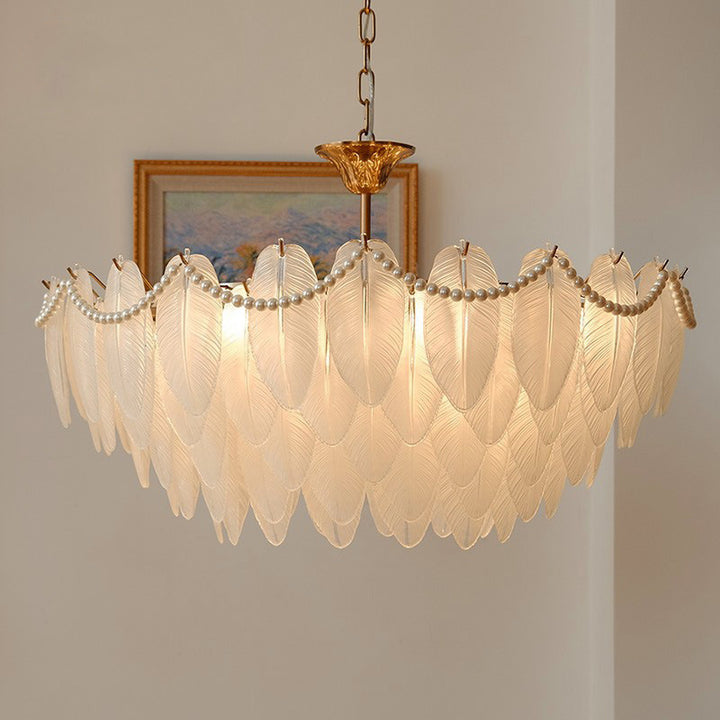 Leaf-Design Pendant Light