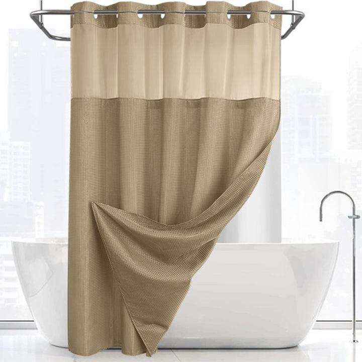 Textured Weave Shower Curtain Kalsten