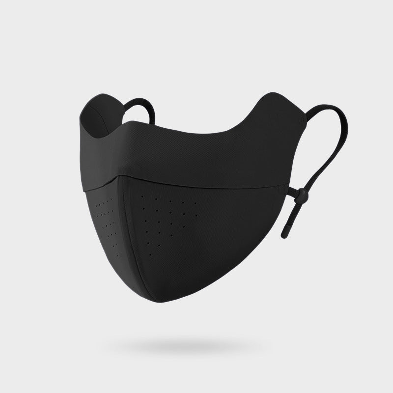 Three-Dimensional Contoured Breathable Reusable Face Mask with Adjustable Ear Loops and Micro Vent Perforations Kalsten