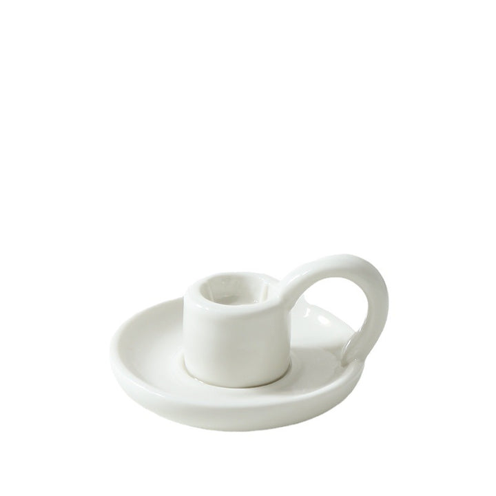 Minimalist Ceramic Candle Holder Kalsten
