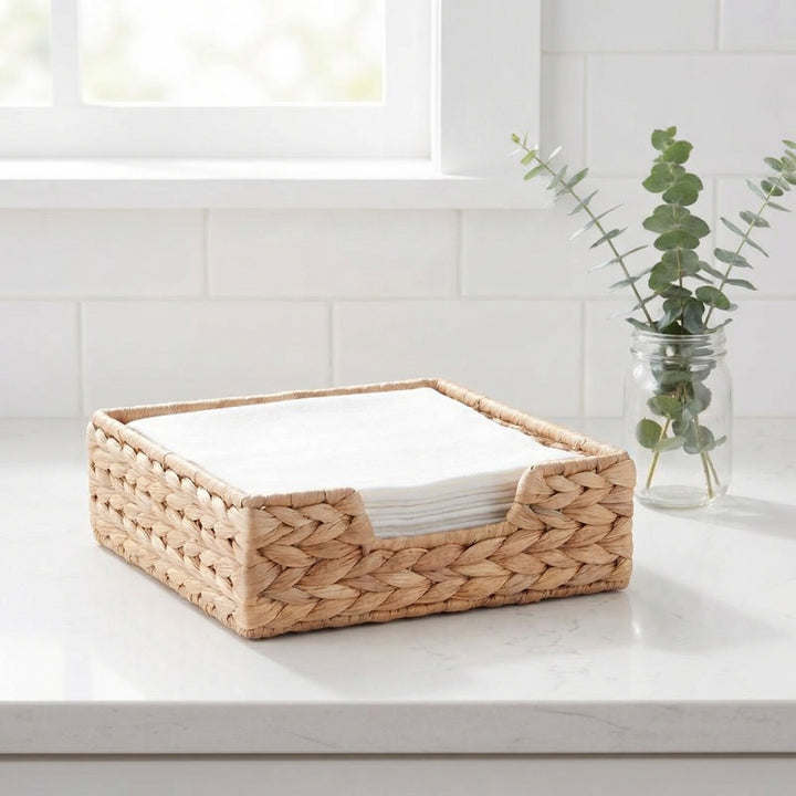 Rustic design storage basket Kalsten