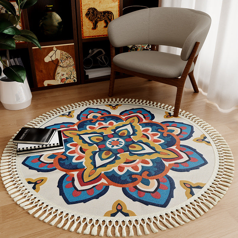 Round Decorative Area Rug Kalsten