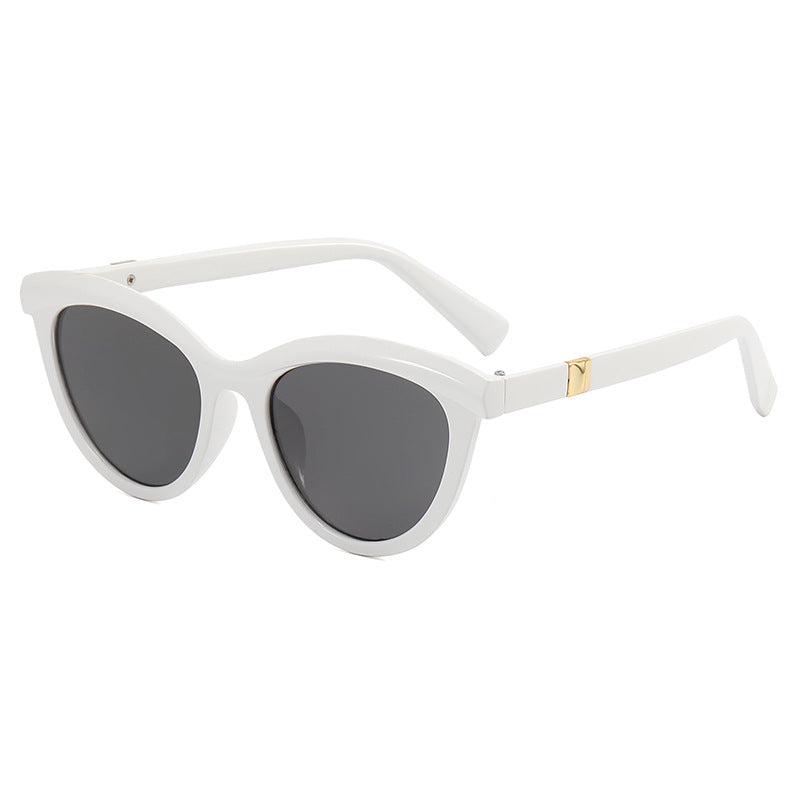 Ladies elegant Cat-Eye sunglasses with stylish metal frame Kalsten