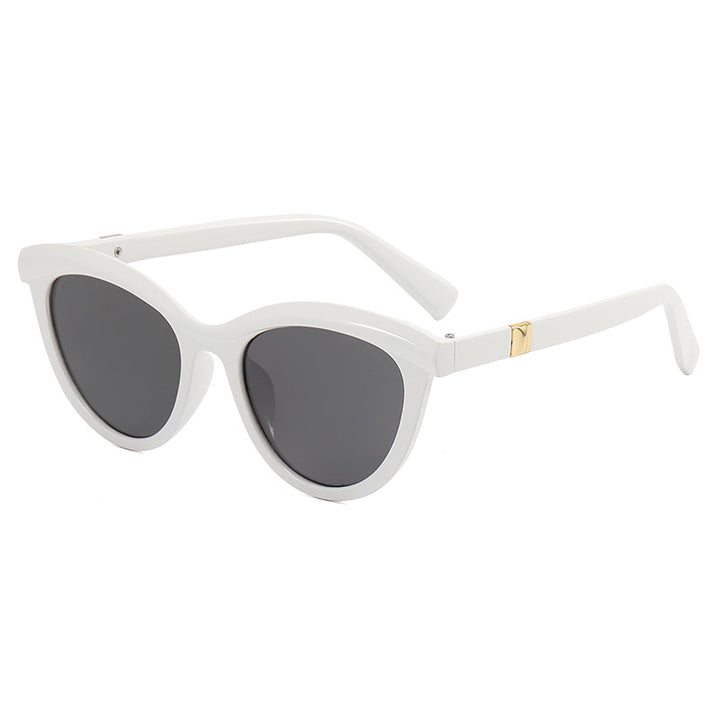 Ladies elegant Cat-Eye sunglasses with stylish metal frame Kalsten