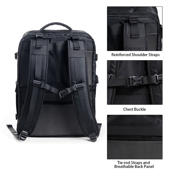 Multi-Compartment Travel Backpack Kalsten