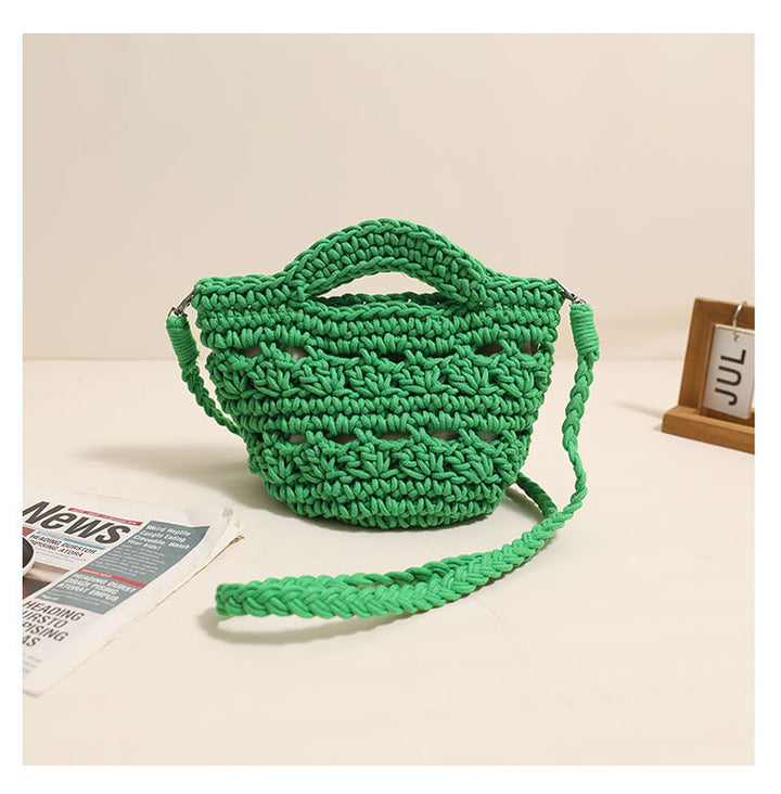 Playful macrame handbag with textured surface Kalsten