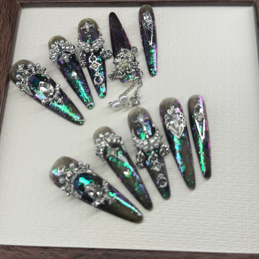 Premium Decorative Rhinestone Nail Art Set