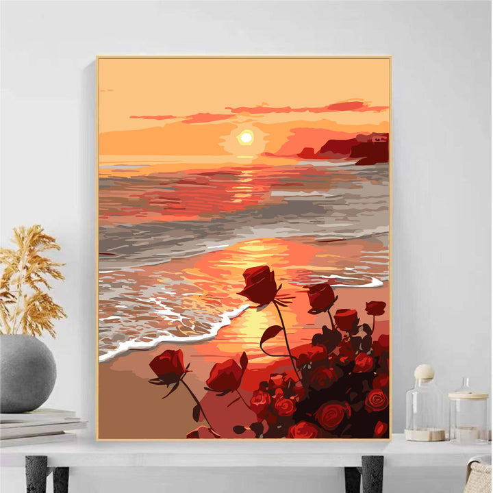 Scenic Ocean Sunset Wall Art Kalsten