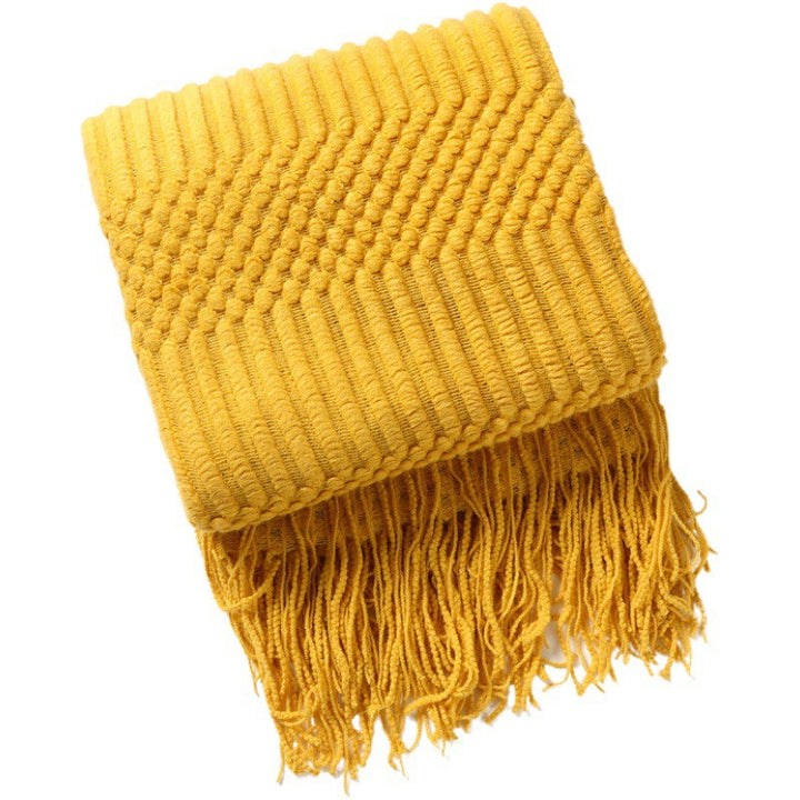 Textured Knit Scarf Kalsten