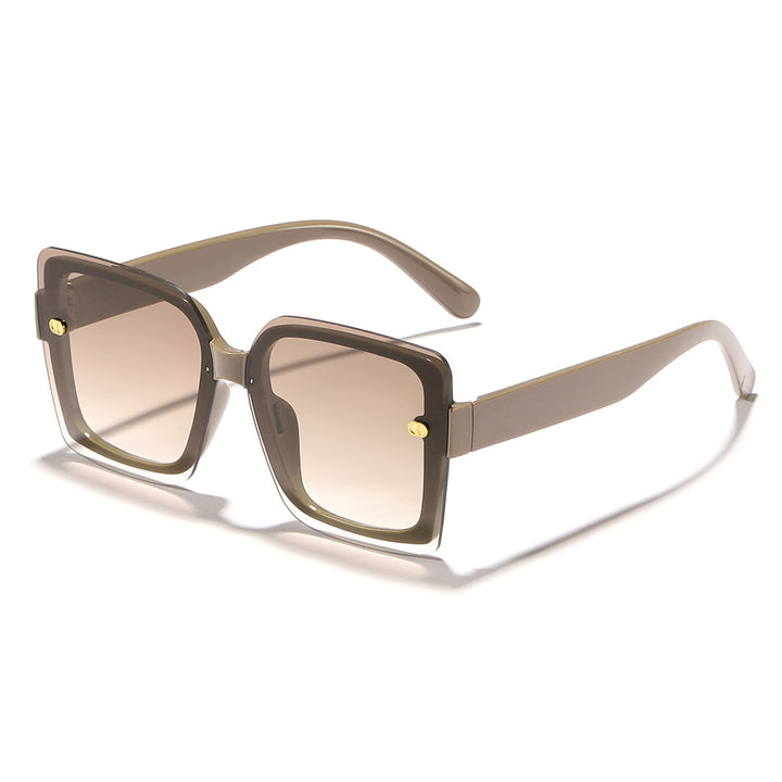 Women's fashionable sunglasses with square design and high-quality frame Kalsten