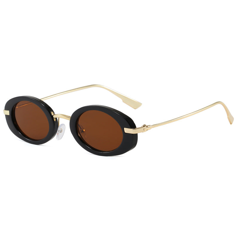 Fashionable glasses with oval frame Kalsten