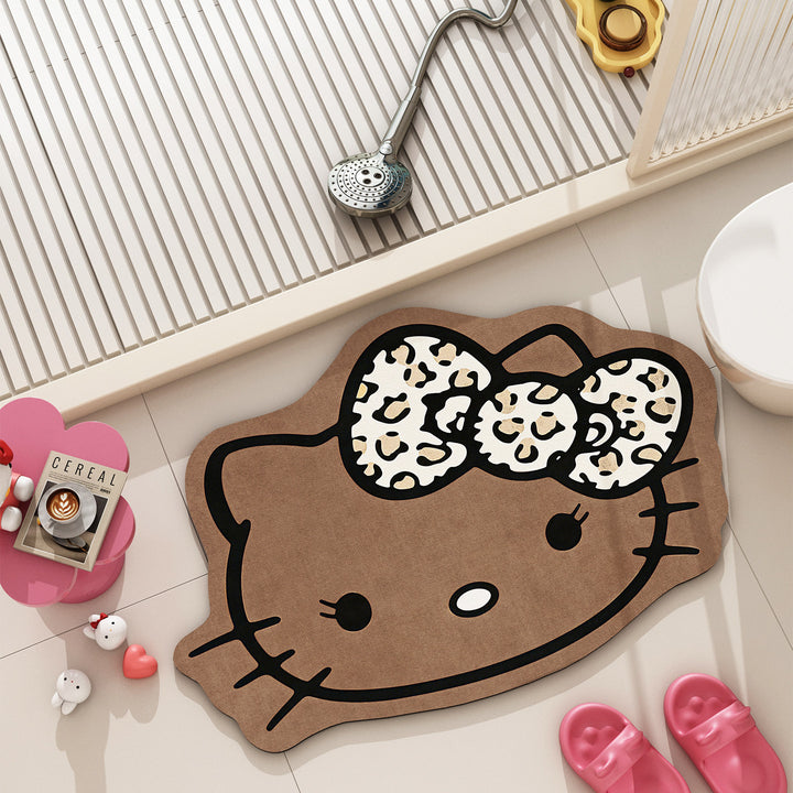 Cartoon Character Themed Bath Mat