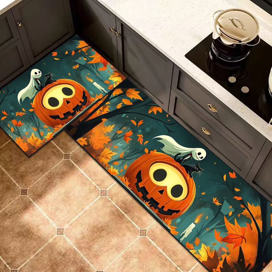 Halloween Themed Kitchen Comfort Mat