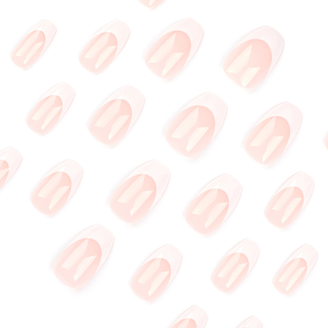 Elegant Nail Art with French Tip Design Kalsten